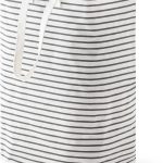 70L Freestanding Laundry Hamper, Collapsible Waterproof Clothes Basket with Easy Carry Long Handle, Washing Bag for Clothes, Toys (1 Pack, Grey)