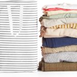 70L Freestanding Laundry Hamper, Collapsible Waterproof Clothes Basket with Easy Carry Long Handle, Washing Bag for Clothes, Toys (1 Pack, Grey)