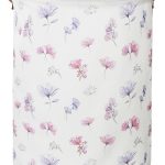 19.7’’ Waterproof Foldable Laundry Basket,Baby Girls Nursery Hamper,Dirty Clothes Hamper for Boys and Girls,Kids Toys/Books Bins, Gift Baskets, Room Decor(Watercolor Flower)