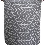 Large Round Storage Baskets,Collapsible Storage Bin, Dirty Laundry Hamper Baskets for Baby Boys and Girls, Office, Bedroom, Toys Nursery Kids Clothes Gift Basket(Arrowhead)